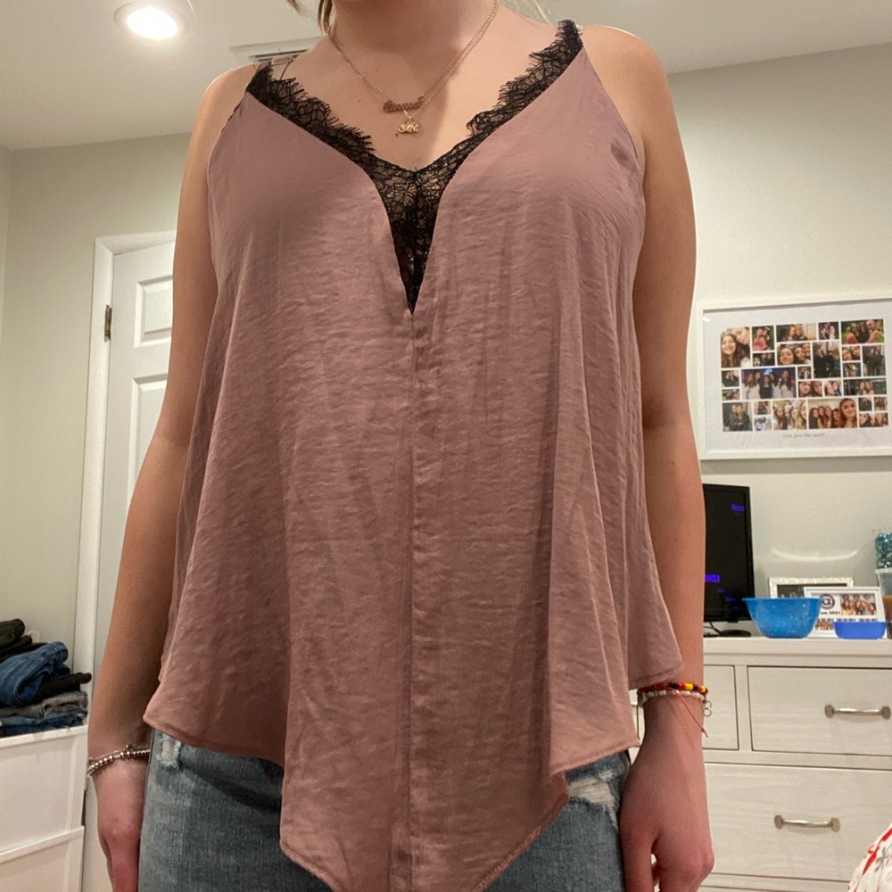 Silky Mauve/Purple Cami💜🖤